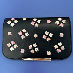 Kate Spade make it mine bag flap enamel spade